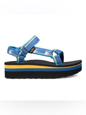 New Teva Unicorn Platform Sandals Size 11